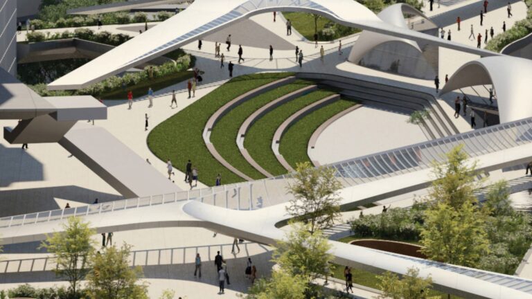 Urban planning meets creative structure.